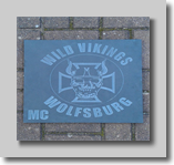 Vereinswappen aus Mustang Schiefer